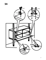 Предварительный просмотр 21 страницы IKEA ANGA Assembly Instructions Manual