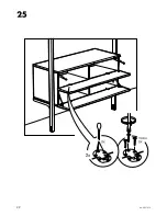 Предварительный просмотр 22 страницы IKEA ANGA Assembly Instructions Manual