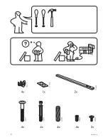 Preview for 2 page of IKEA ANORDNA DRAW W/O FRONT 16X15" WHT Instructions Manual