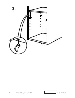 Предварительный просмотр 4 страницы IKEA ANORDNA SHELF 11 3/4X14 5/8" 2PK Instructions