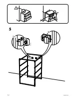 Предварительный просмотр 12 страницы IKEA ANTONIUS CLOTHES RAIL Manual