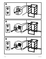 Предварительный просмотр 14 страницы IKEA ANTONIUS CLOTHES RAIL Manual