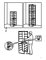 Предварительный просмотр 15 страницы IKEA ANTONIUS CLOTHES RAIL Manual