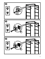 Предварительный просмотр 19 страницы IKEA ANTONIUS CLOTHES RAIL Manual