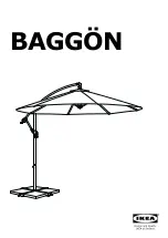 Preview for 1 page of IKEA Baggon Manual