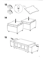 Предварительный просмотр 9 страницы IKEA Bankesta Assembly Manual