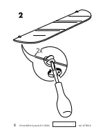 Предварительный просмотр 8 страницы IKEA BAREN GLASS SHELF Instructions Manual