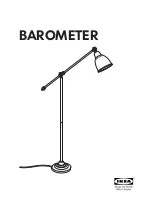 Предварительный просмотр 1 страницы IKEA BAROMETER AA-233194-2 Assembly Instructions Manual