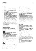 Предварительный просмотр 7 страницы IKEA BEMOTA 903.893.36 Manual