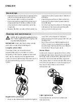 Предварительный просмотр 11 страницы IKEA BEMOTA Manual