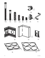 Предварительный просмотр 4 страницы IKEA BESTA BURS WALL SHELF 71X10" Instructions Manual