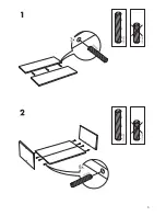 Предварительный просмотр 5 страницы IKEA BESTA BURS WALL SHELF 71X10" Instructions Manual