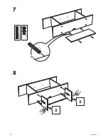 Предварительный просмотр 8 страницы IKEA BESTA BURS WALL SHELF 71X10" Instructions Manual