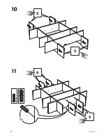 Предварительный просмотр 10 страницы IKEA BESTA BURS WALL SHELF 71X10" Instructions Manual