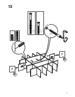 Предварительный просмотр 11 страницы IKEA BESTA BURS WALL SHELF 71X10" Instructions Manual