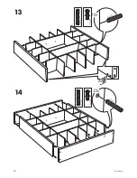 Предварительный просмотр 12 страницы IKEA BESTA BURS WALL SHELF 71X10" Instructions Manual