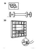 Предварительный просмотр 16 страницы IKEA BESTA BURS WALL SHELF 71X10" Instructions Manual