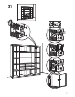 Предварительный просмотр 17 страницы IKEA BESTA BURS WALL SHELF 71X10" Instructions Manual