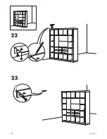 Предварительный просмотр 18 страницы IKEA BESTA BURS WALL SHELF 71X10" Instructions Manual