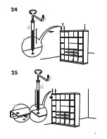 Предварительный просмотр 19 страницы IKEA BESTA BURS WALL SHELF 71X10" Instructions Manual