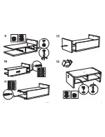 Preview for 8 page of IKEA BESTÅ JÄGRA TV UNIT/CASTERS 47X24 Instructions Manual