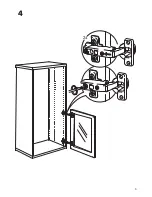 Предварительный просмотр 5 страницы IKEA BESTÅ VEGBY GLASS DOOR 24X15 Instructions Manual