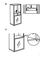 Предварительный просмотр 7 страницы IKEA BESTÅ VEGBY GLASS DOOR 24X15 Instructions Manual