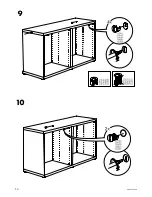 Предварительный просмотр 14 страницы IKEA BESTA Assembly Instructions Manual