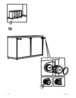 Предварительный просмотр 18 страницы IKEA BESTA Assembly Instructions Manual