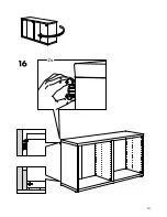 Предварительный просмотр 19 страницы IKEA BESTA Assembly Instructions Manual