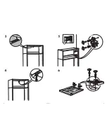 Предварительный просмотр 4 страницы IKEA BILLY BYOM GLASS DOOR FOR HEIGHT EXT Instructions