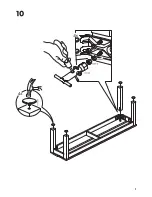 Предварительный просмотр 11 страницы IKEA BJURSTA Instructions Manual