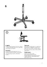 Предварительный просмотр 7 страницы IKEA BLECKBERGET Manual