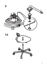 Предварительный просмотр 11 страницы IKEA BLECKBERGET Manual