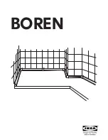 IKEA BOREN Instructions Manual preview