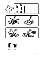 Предварительный просмотр 4 страницы IKEA BRICKAN Instructions Manual