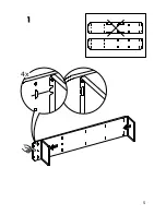 Предварительный просмотр 5 страницы IKEA BRICKAN Instructions Manual