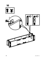 Предварительный просмотр 12 страницы IKEA BRICKAN Instructions Manual