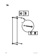 Предварительный просмотр 18 страницы IKEA BRICKAN Instructions Manual