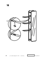 Предварительный просмотр 20 страницы IKEA BRICKAN Instructions Manual