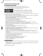 Предварительный просмотр 9 страницы IKEA DATID HW570 User And Maintenance Manual