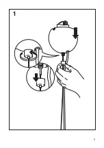 Предварительный просмотр 9 страницы IKEA DEJSA Manual