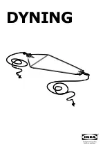 IKEA DYNING Assembly Instructions Manual preview