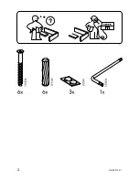 Предварительный просмотр 2 страницы IKEA EKBY GRUVAN Assembly Manual