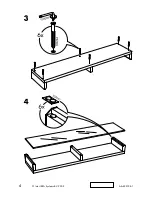 Предварительный просмотр 4 страницы IKEA EKBY GRUVAN Assembly Manual