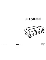 Предварительный просмотр 1 страницы IKEA EKESKOG Instructions