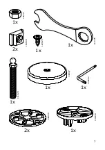 Предварительный просмотр 7 страницы IKEA ELVARLI Manual