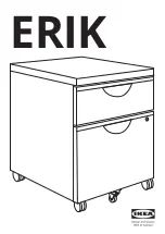 IKEA Erik Manual предпросмотр