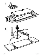 Предварительный просмотр 4 страницы IKEA EXPEDIT COFFEE TABLE RECTANGLE Instructions Manual