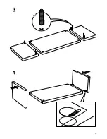 Предварительный просмотр 5 страницы IKEA EXPEDIT COFFEE TABLE RECTANGLE Instructions Manual